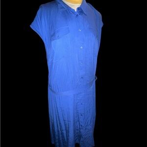 Ava & Viv Vibrant Blue Dress